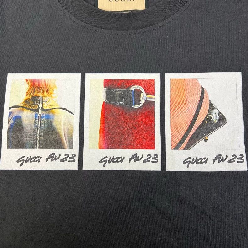 Gucci Gucci Pattern Print Short Sleeve T-Shirt Size XS / US 0-2 / IT 36-38 - 4 Thumbnail