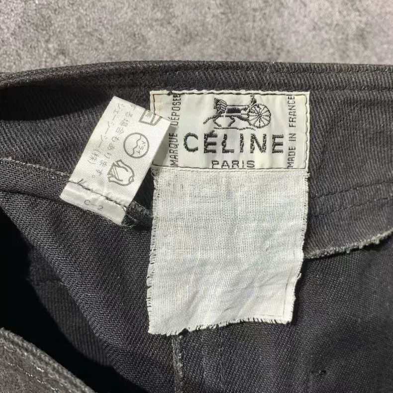 Celine Celine Button-Up Short Skirt Size 23" - 8 Thumbnail