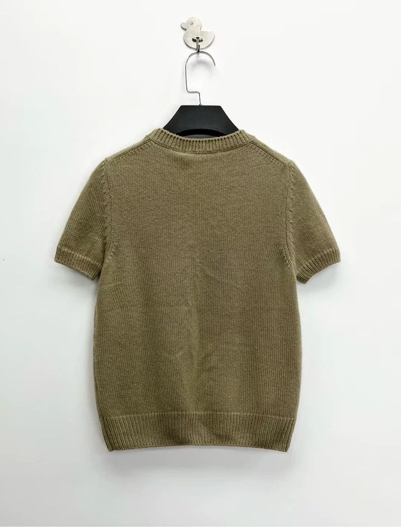 Dior Dior Lucky Star Logo Knit Short Sleeve Top Size XS / US 0-2 / IT 36-38 - 2 Thumbnail