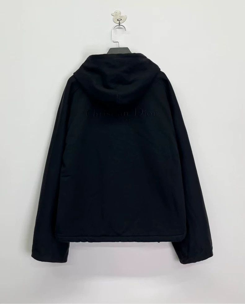 Dior Dior Black Hooded Jacket with Logo Size M / US 6-8 / IT 42-44 - 2 Thumbnail