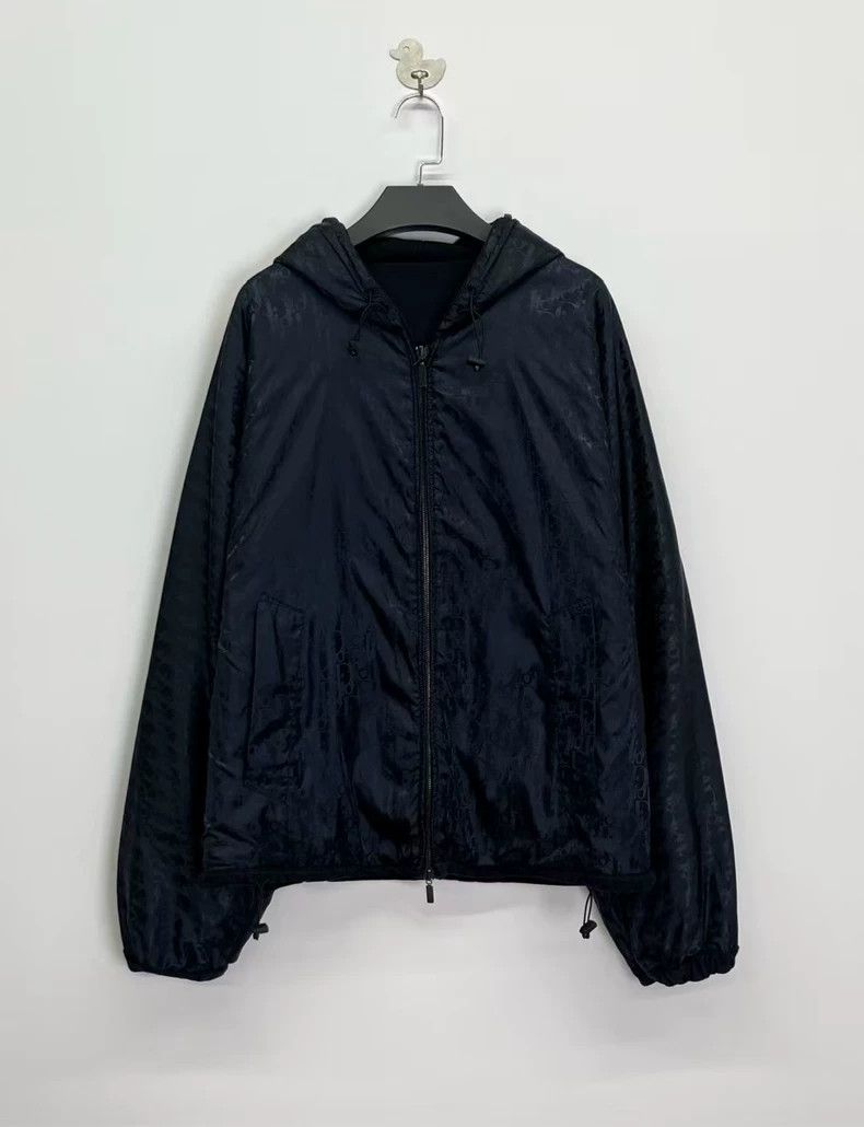 Dior Dior Black Hooded Jacket with Logo Size M / US 6-8 / IT 42-44 - 4 Thumbnail