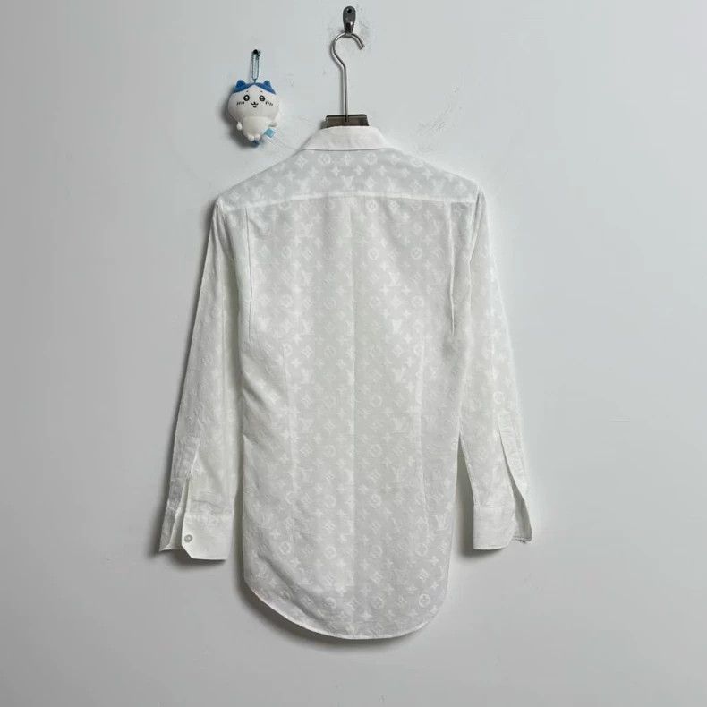 Louis Vuitton Louis Vuitton Monogram Embroidered Shirt XS Size XS / US 0-2 / IT 36-38 - 2 Thumbnail