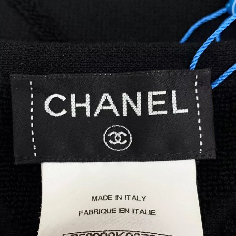 Chanel Chanel Black Sleeveless Fringe Dress Size 38 Size S / US 4 / IT 40 - 5 Thumbnail