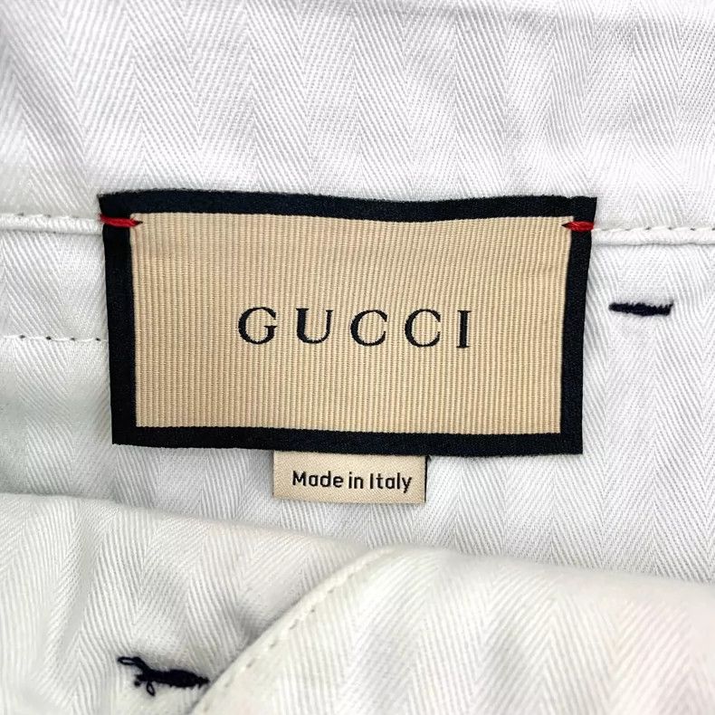 Gucci Gucci Dark Blue Cotton Casual Shorts Size 38" / US 16 / IT 52 - 6 Thumbnail