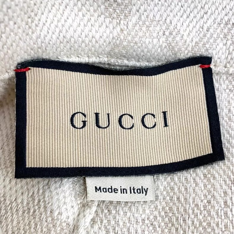 Gucci Gucci Beige Logo Print Casual Shorts Size 40" / US 18 - 6 Thumbnail
