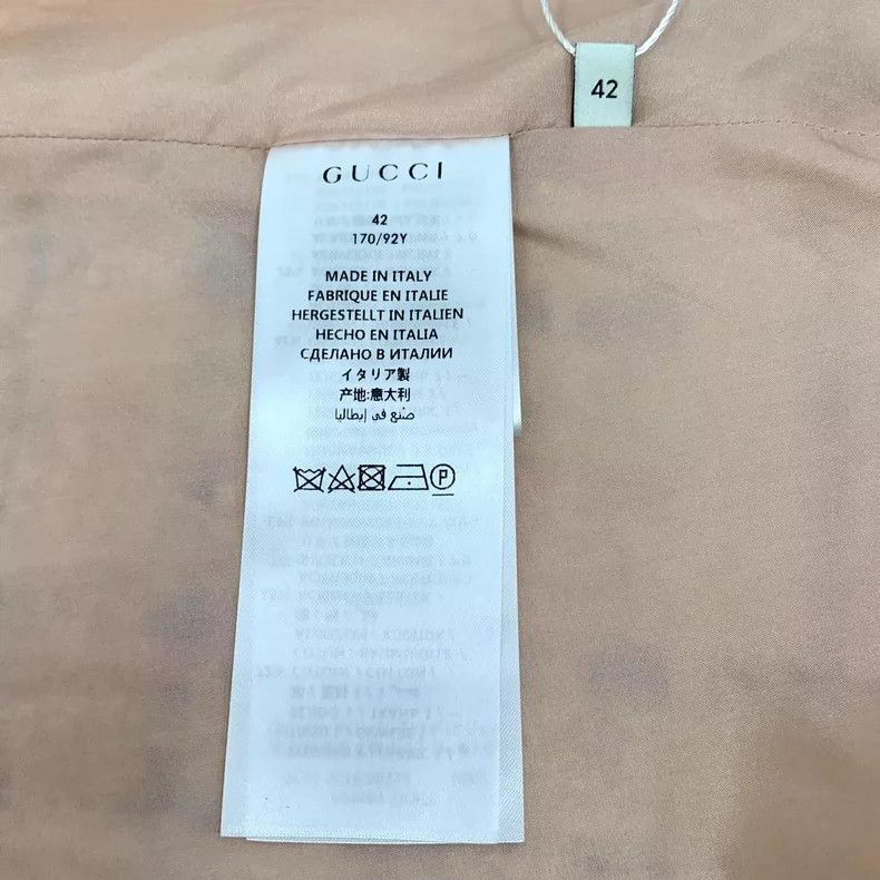 Gucci Gucci Beige Plaid Cotton Jacket Size L / US 10 / IT 46 - 7 Thumbnail