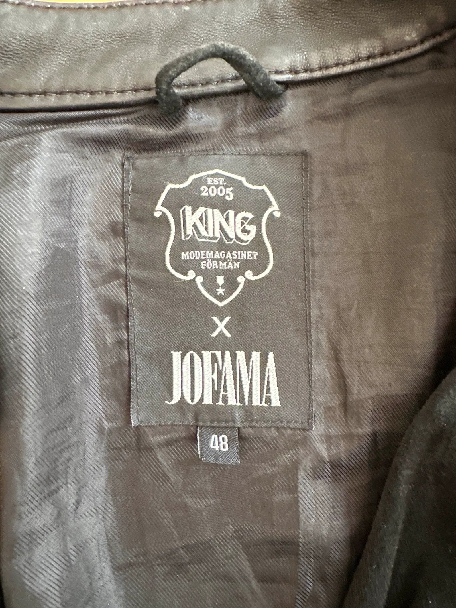 JOFAMA Jofama Jofama X King Leather Jacket Size US M / EU 48-50 / 2 - 2 Thumbnail