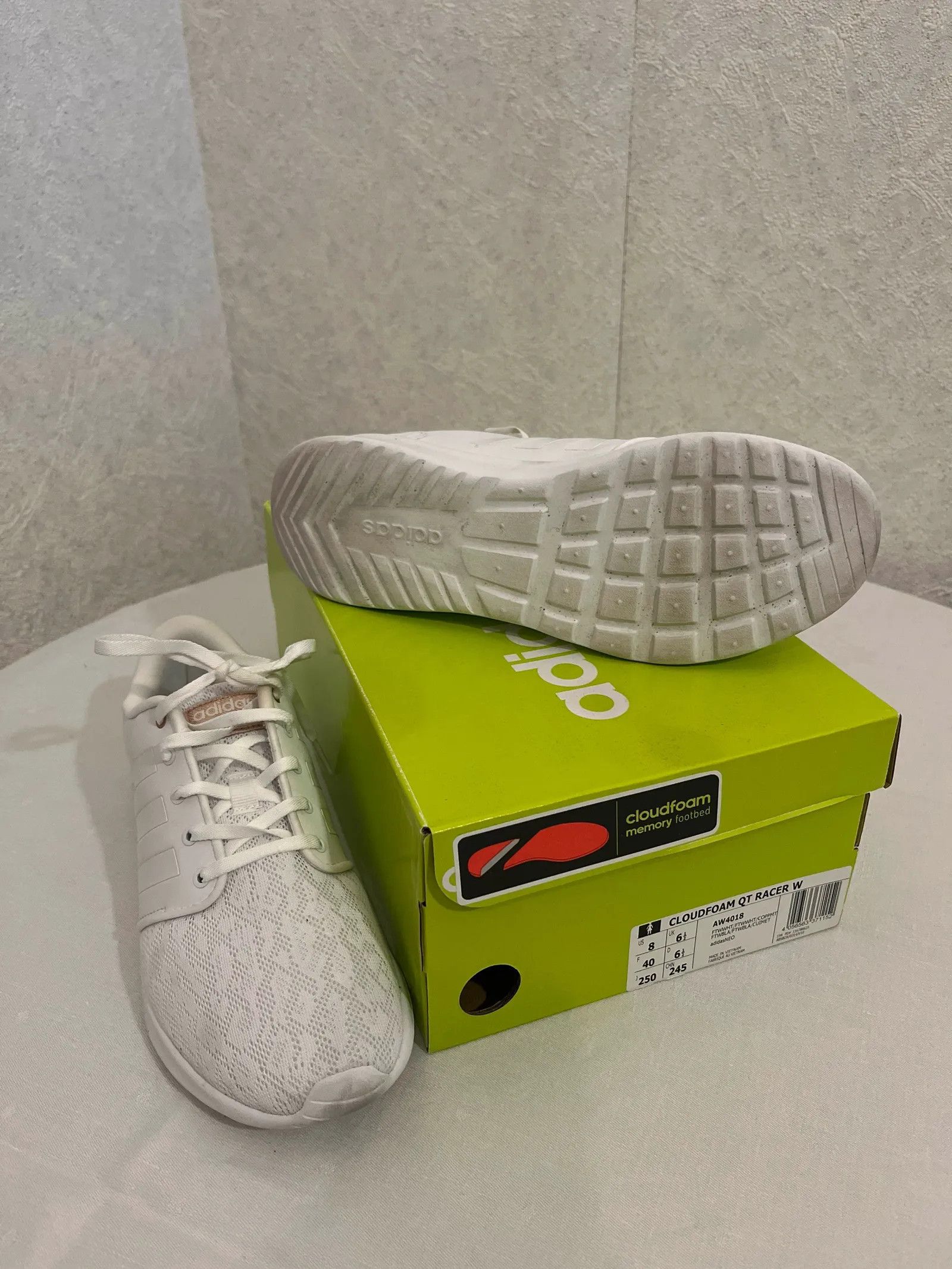 Adidas Adidas Cloudfoam qt racer w Sneakers Size US 10 / IT 40 - 4 Thumbnail