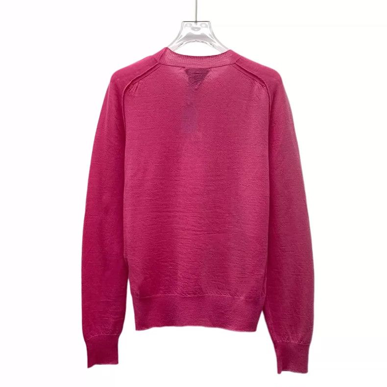 Bottega Veneta Bottega Veneta Pink Cashmere Knit Sweater Size XS / US 0-2 / IT 36-38 - 2 Thumbnail