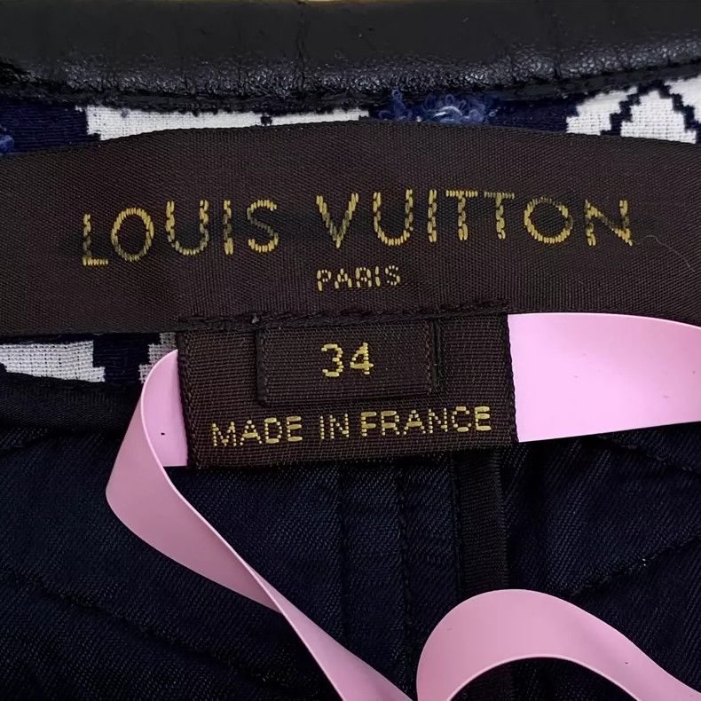 Louis Vuitton Louis Vuitton Color Block Fringed Jacket Size XXS / US 00 / IT 34 - 5 Thumbnail