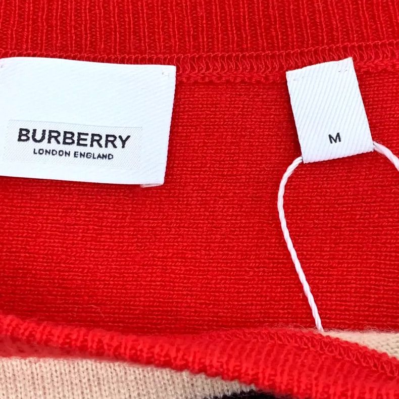 Burberry Burberry Color Block Long Sleeve Knit Sweater Size M / US 6-8 / IT 42-44 - 6 Thumbnail