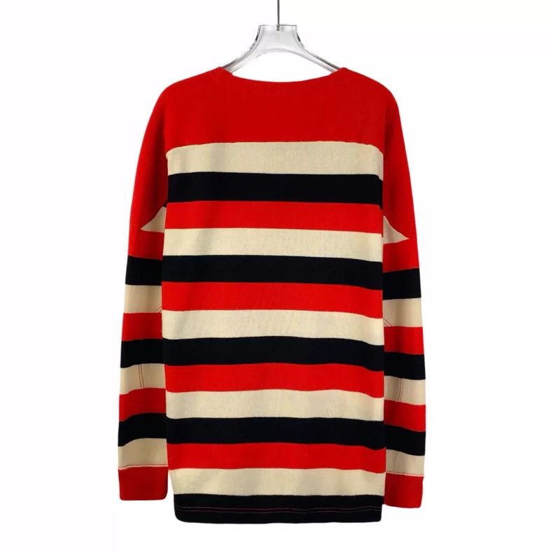 Burberry Burberry Color Block Long Sleeve Knit Sweater Size M / US 6-8 / IT 42-44 - 2 Thumbnail