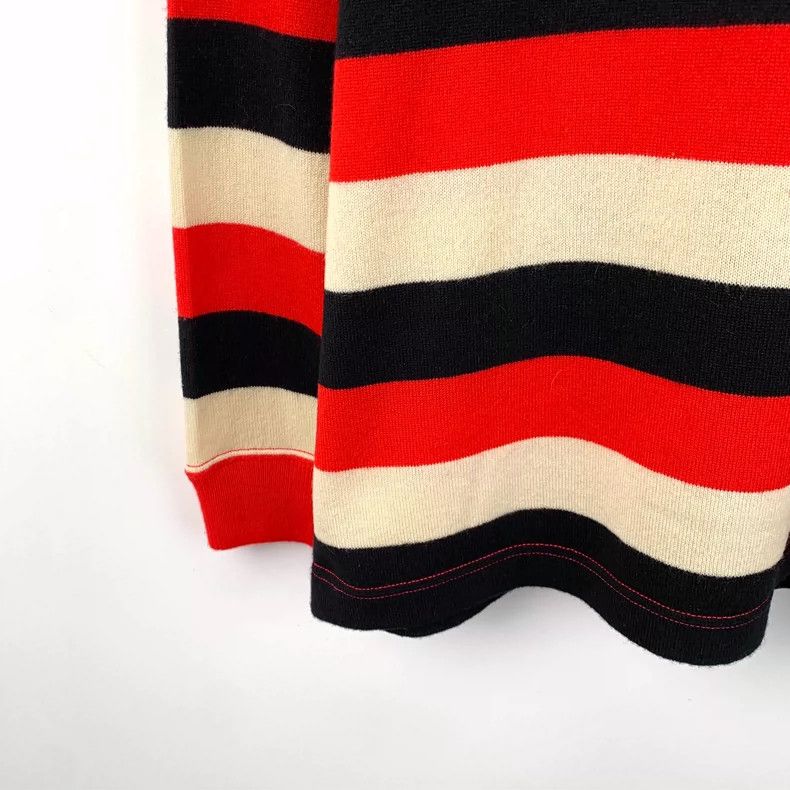 Burberry Burberry Color Block Long Sleeve Knit Sweater Size M / US 6-8 / IT 42-44 - 5 Thumbnail