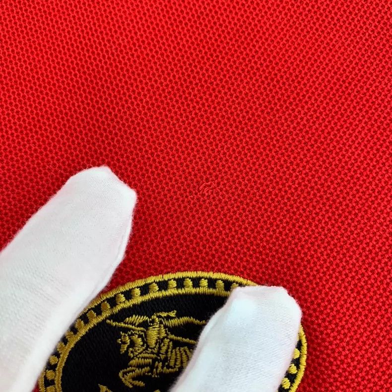 Burberry Burberry Red Logo Embroidered Polo Shirt Size XL / US 12-14 / IT 48-50 - 7 Thumbnail