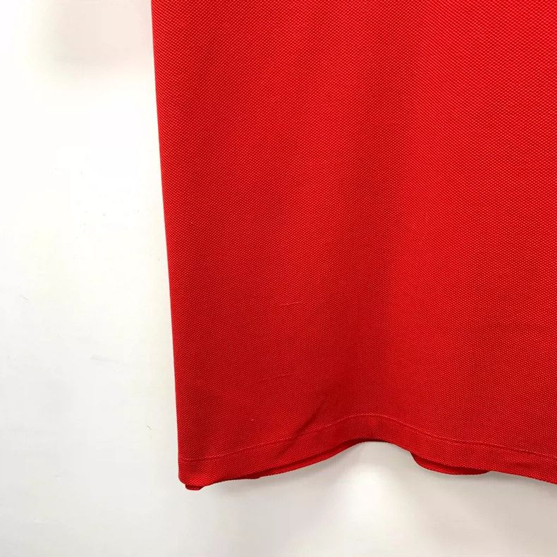 Burberry Burberry Red Logo Embroidered Polo Shirt Size XL / US 12-14 / IT 48-50 - 4 Thumbnail