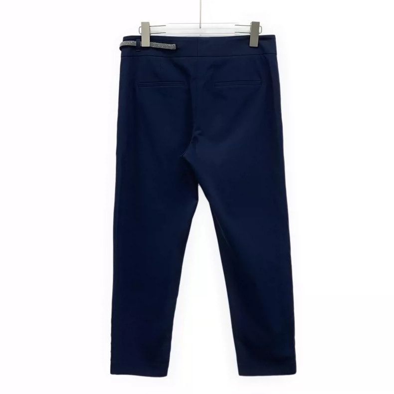 Brunello Cucinelli Brunello Cucinelli Dark Blue Cotton Pants Size 42" / US 20 - 2 Thumbnail