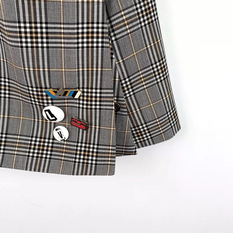 Louis Vuitton Louis Vuitton Color Block Plaid Skirt Size 36" / US 14 / IT 50 - 4 Thumbnail