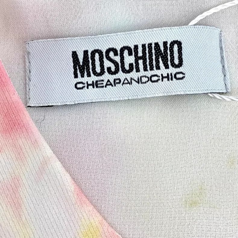 Moschino Moschino Colorful Short Sleeve Dress Size 40 Size M / US 6-8 / IT 42-44 - 5 Thumbnail