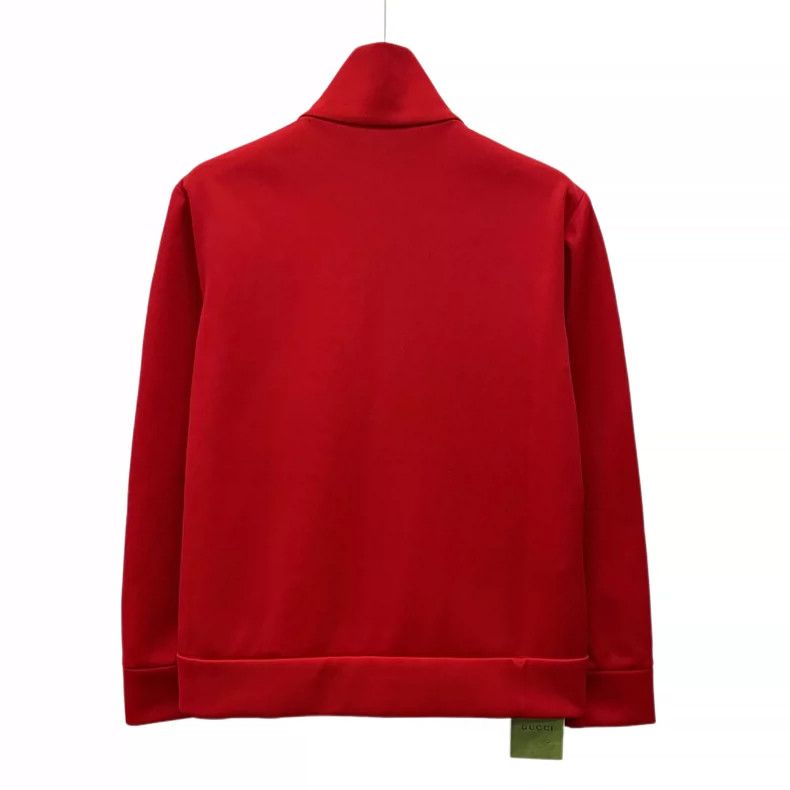 Gucci Gucci Red Cherry Embroidered Zip Jacket Size S / US 4 / IT 40 - 2 Thumbnail