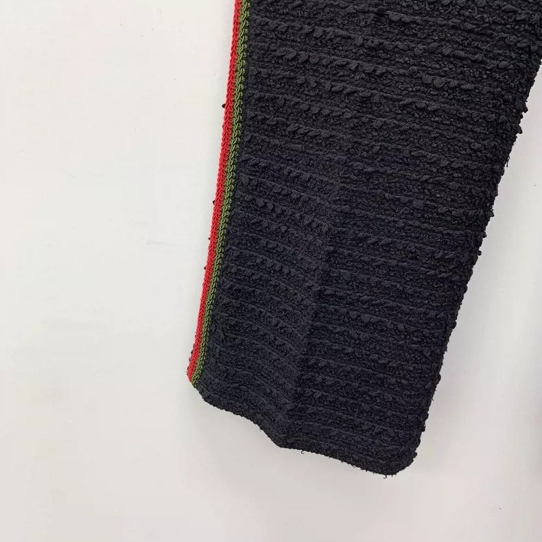 Gucci Gucci Black Side Stripe Cotton Casual Pants Size 38" / US 16 / IT 52 - 4 Thumbnail