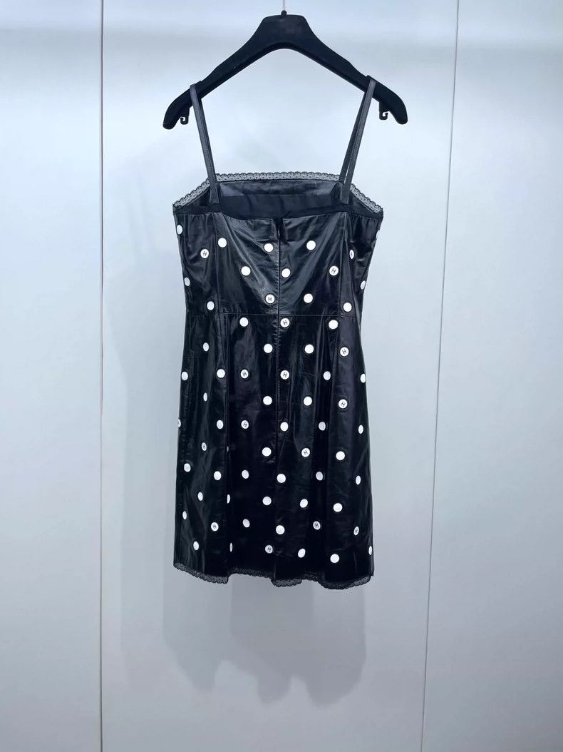 Chanel Chanel Black and White Polka Dot Dress Size XS / US 0-2 / IT 36-38 - 2 Thumbnail