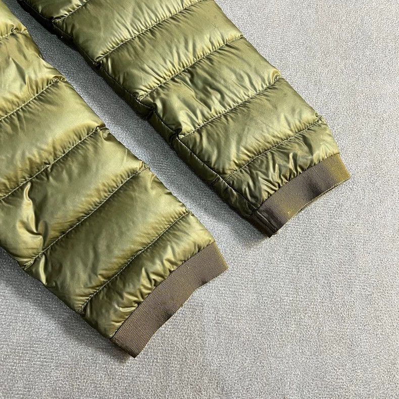 Moncler Moncler Green Logo Down Jacket Size S / US 4 / IT 40 - 4 Thumbnail