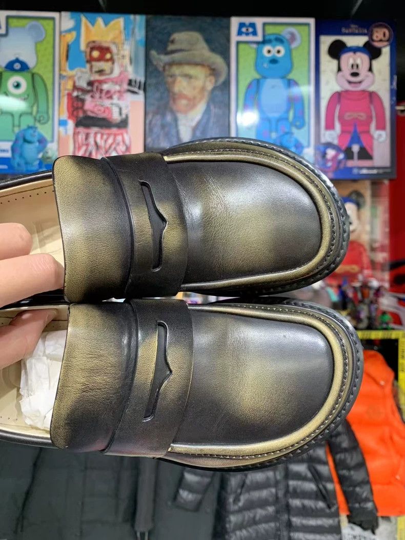 Loewe Loewe Brown Vintage Loafers Limited Edition Size US 8 / IT 38 - 3 Thumbnail