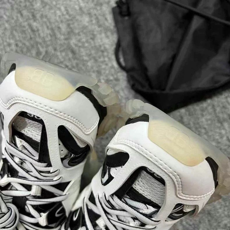 Balenciaga Balenciaga Track Sneakers Black and White Size US 6 / IT 36 - 9 Thumbnail