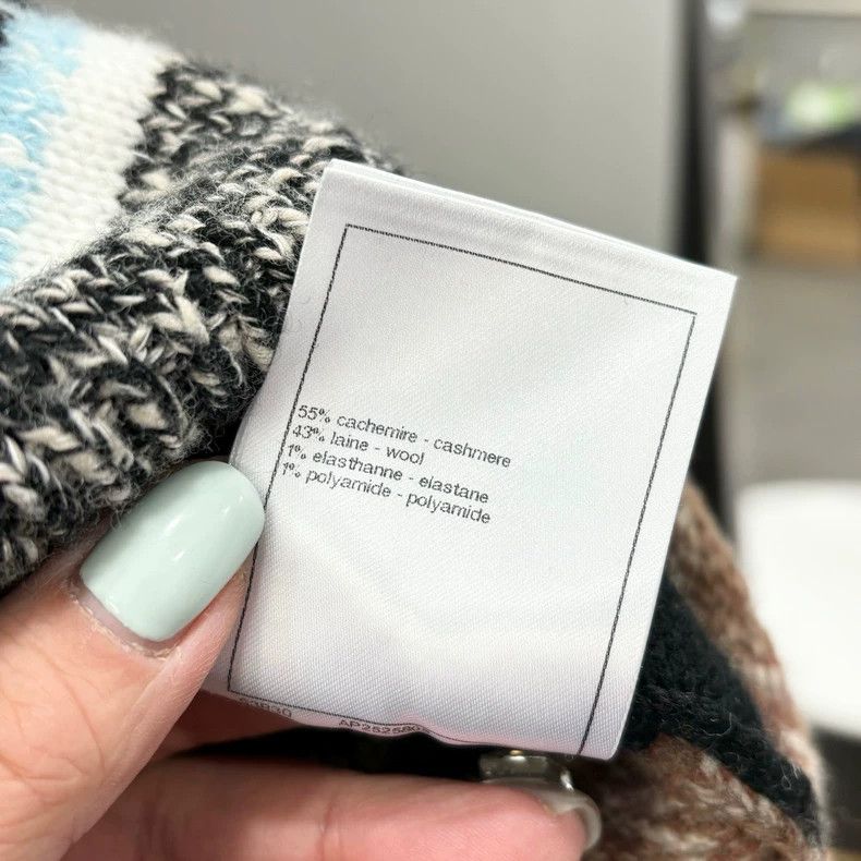 Chanel Chanel Gray Mountain Cashmere Sweater Size 34 Size XS / US 0-2 / IT 36-38 - 8 Thumbnail