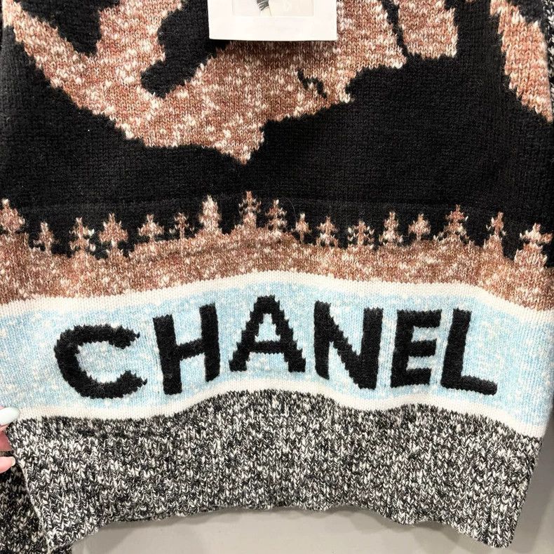 Chanel Chanel Gray Mountain Cashmere Sweater Size 34 Size XS / US 0-2 / IT 36-38 - 5 Thumbnail