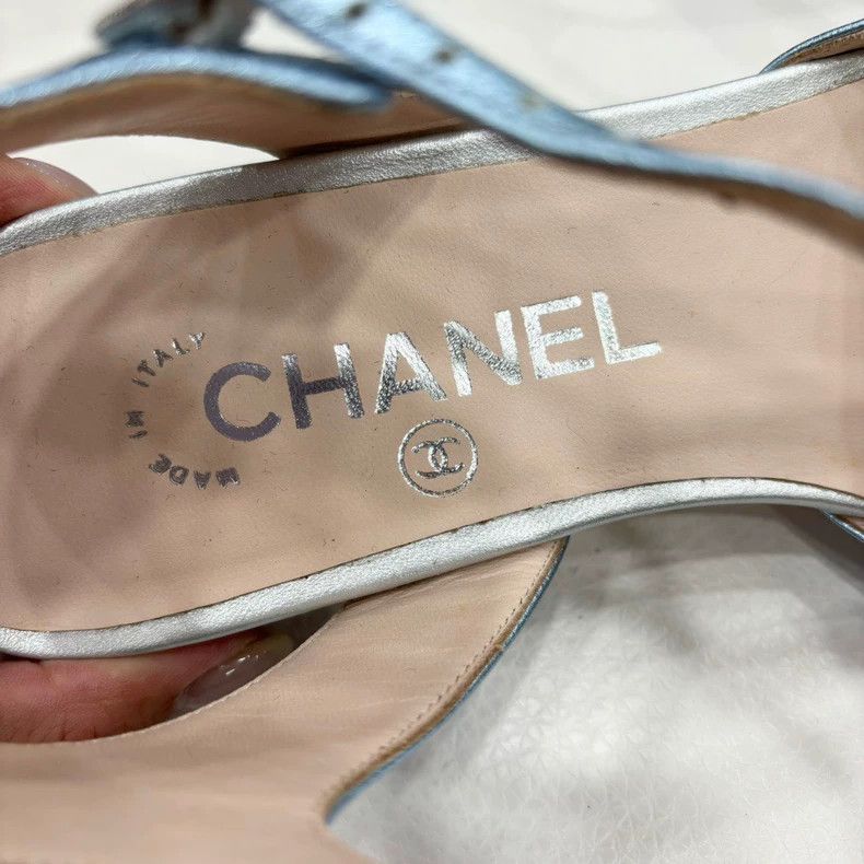 Chanel Chanel Color Block Mary Jane Flats Size 38 Size US 8 / IT 38 - 3 Thumbnail