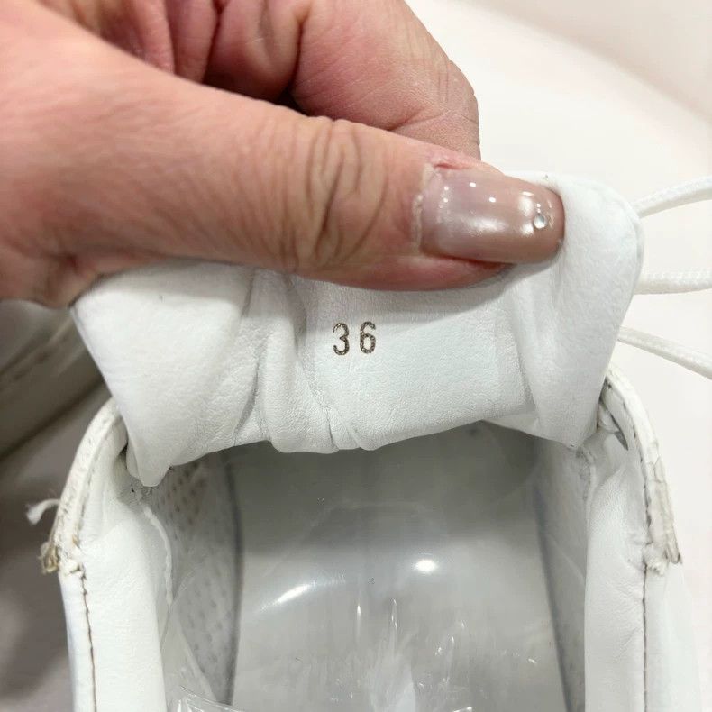 Moncler Moncler Classic White Casual Sneakers Size US 6 / IT 36 - 4 Thumbnail