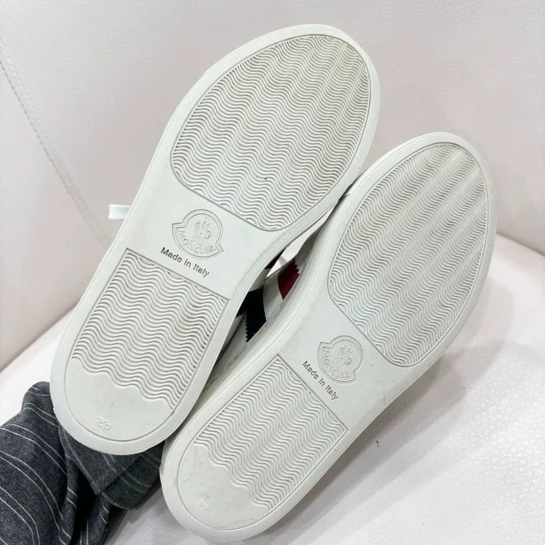 Moncler Moncler Classic White Casual Sneakers Size US 6 / IT 36 - 6 Thumbnail