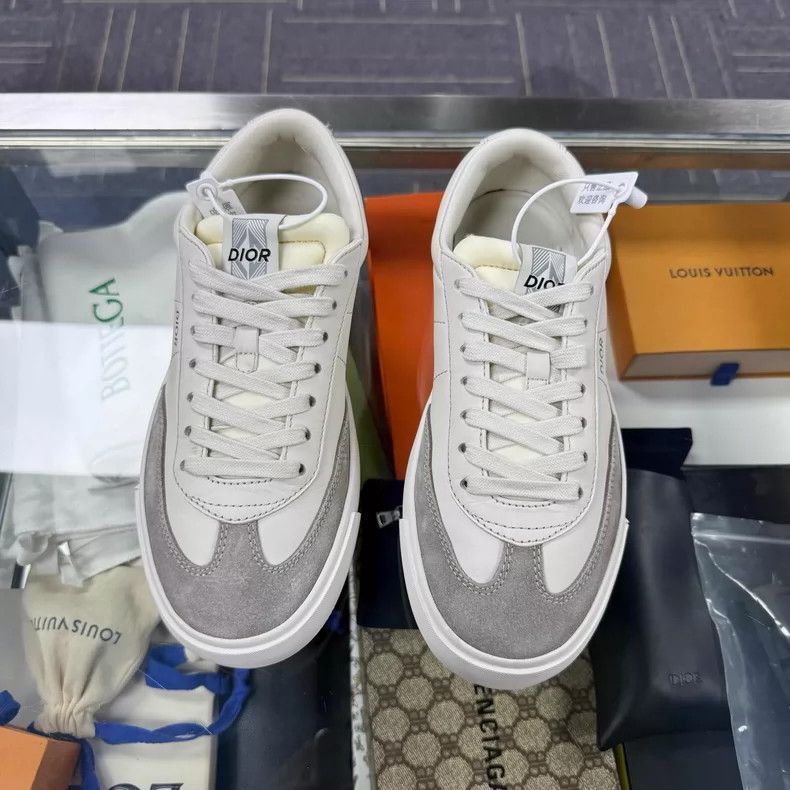 Dior DIOR B101 White Sneakers Size 40 Size US 9 / IT 39 - 3 Thumbnail