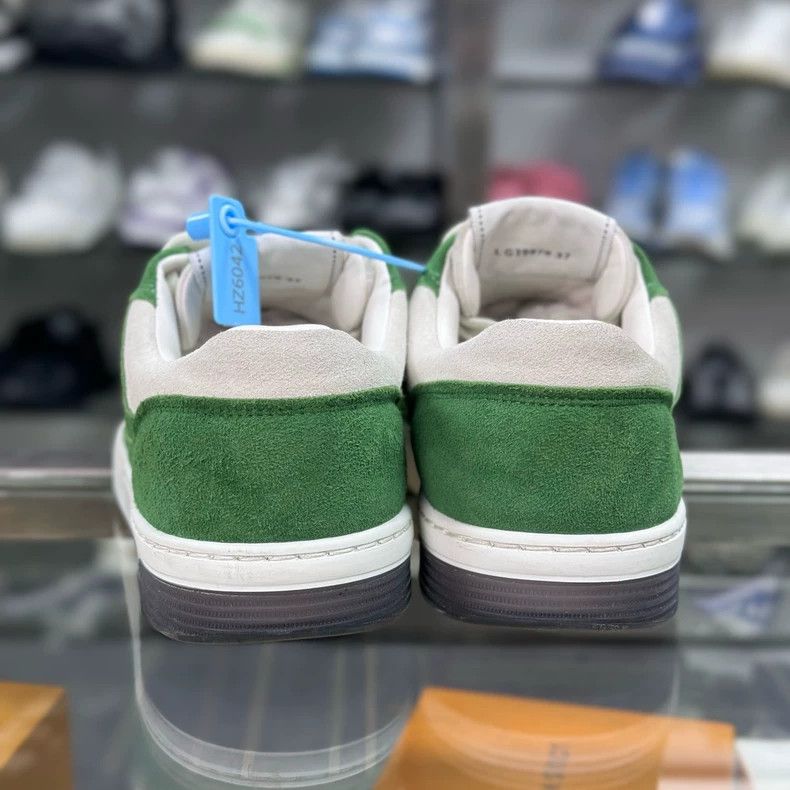 Chanel CHANEL White Green Sneakers Size 37 Size US 7 / IT 37 - 4 Thumbnail