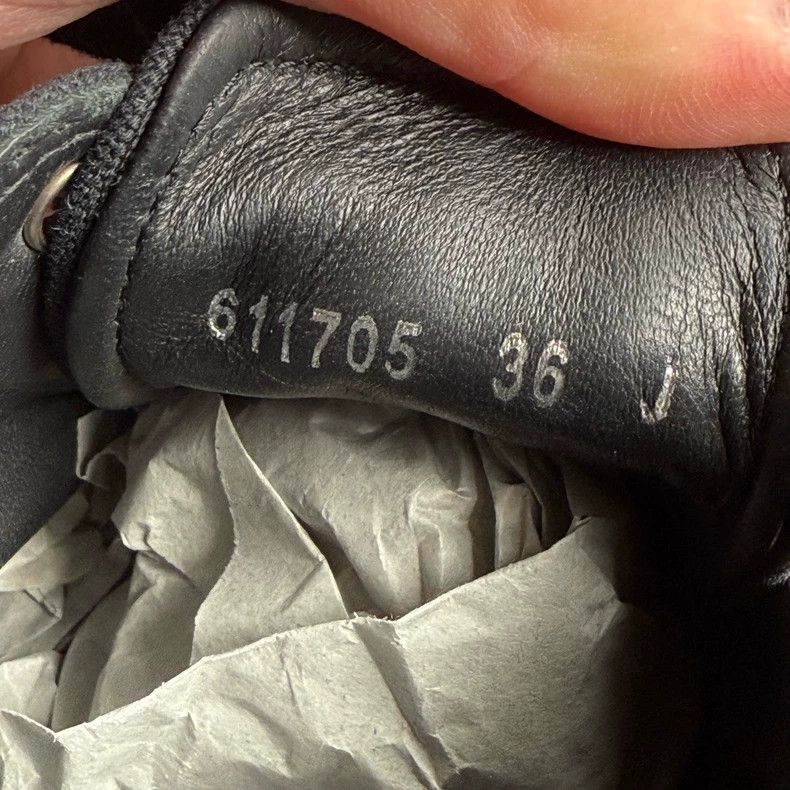 Alexander McQueen Alexander McQueen Black Low-Top Martin Boots Size US 6 / IT 36 - 8 Thumbnail