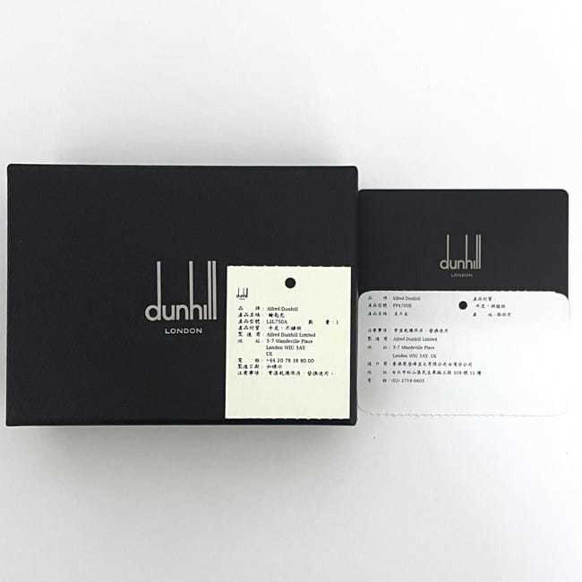 Alfred Dunhill Dunhill Business Card Holder ec-23102 Black Sidecar EP4700E Unused Leather Plate Case Size ONE SIZE - 11 Thumbnail