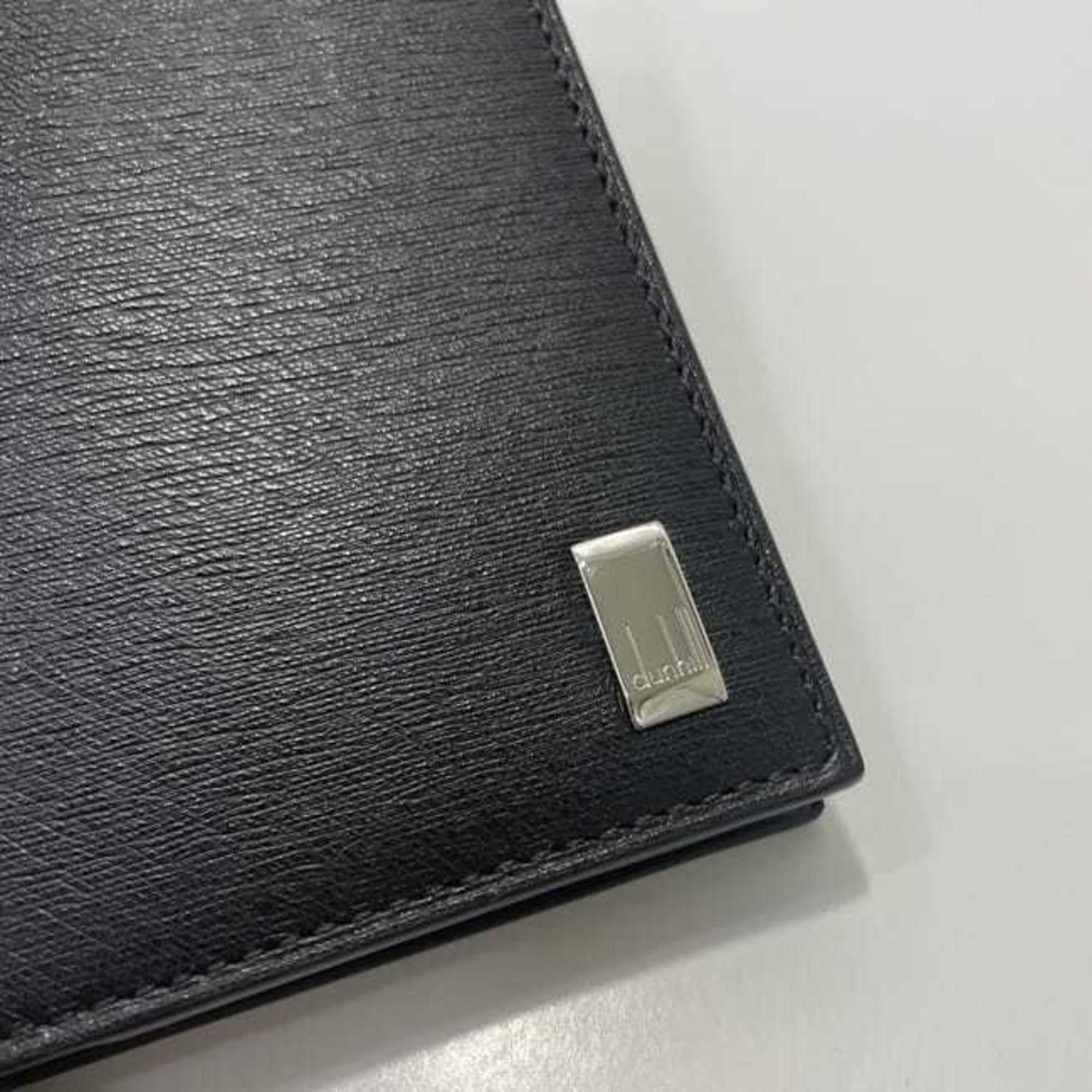 Alfred Dunhill Dunhill Business Card Holder ec-23102 Black Sidecar EP4700E Unused Leather Plate Case Size ONE SIZE - 5 Thumbnail
