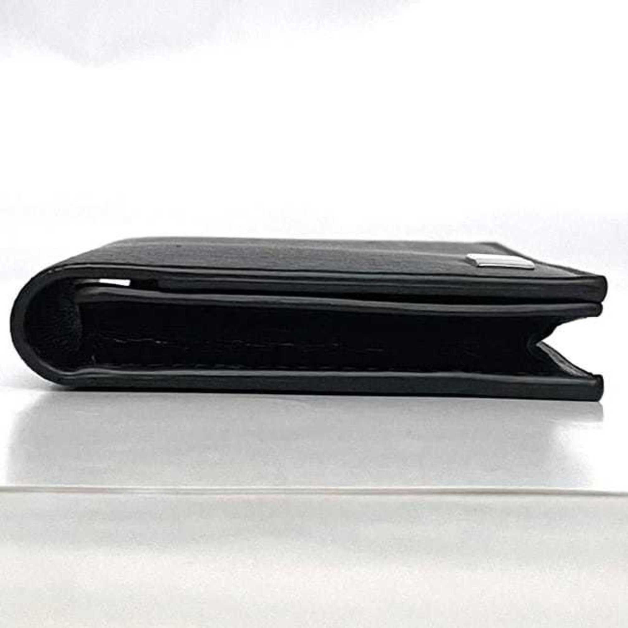 Alfred Dunhill Dunhill Business Card Holder ec-23102 Black Sidecar EP4700E Unused Leather Plate Case Size ONE SIZE - 6 Thumbnail