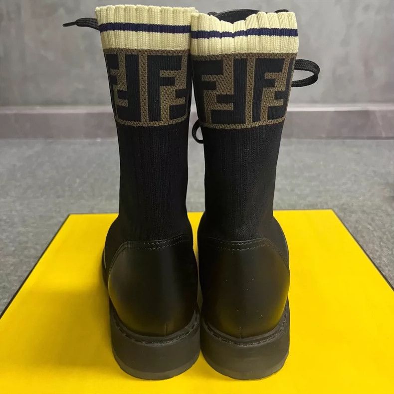 Fendi Fendi Black Comfortable Martin Boots Size 36 Size US 6 / IT 36 - 3 Thumbnail