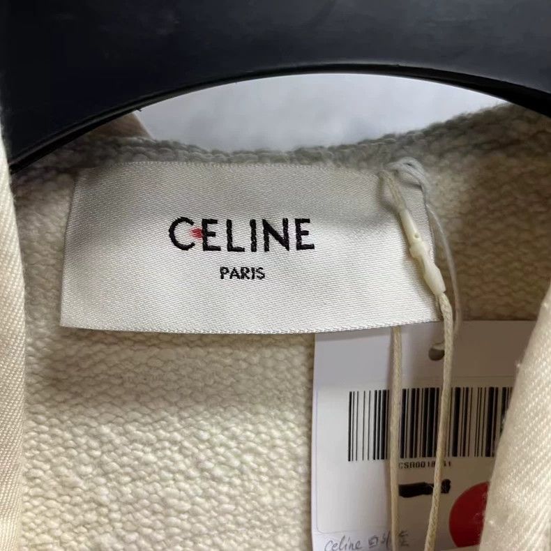 Celine Celine Beige Hooded Long Sleeve Jacket Size S / US 4 / IT 40 - 2 Thumbnail