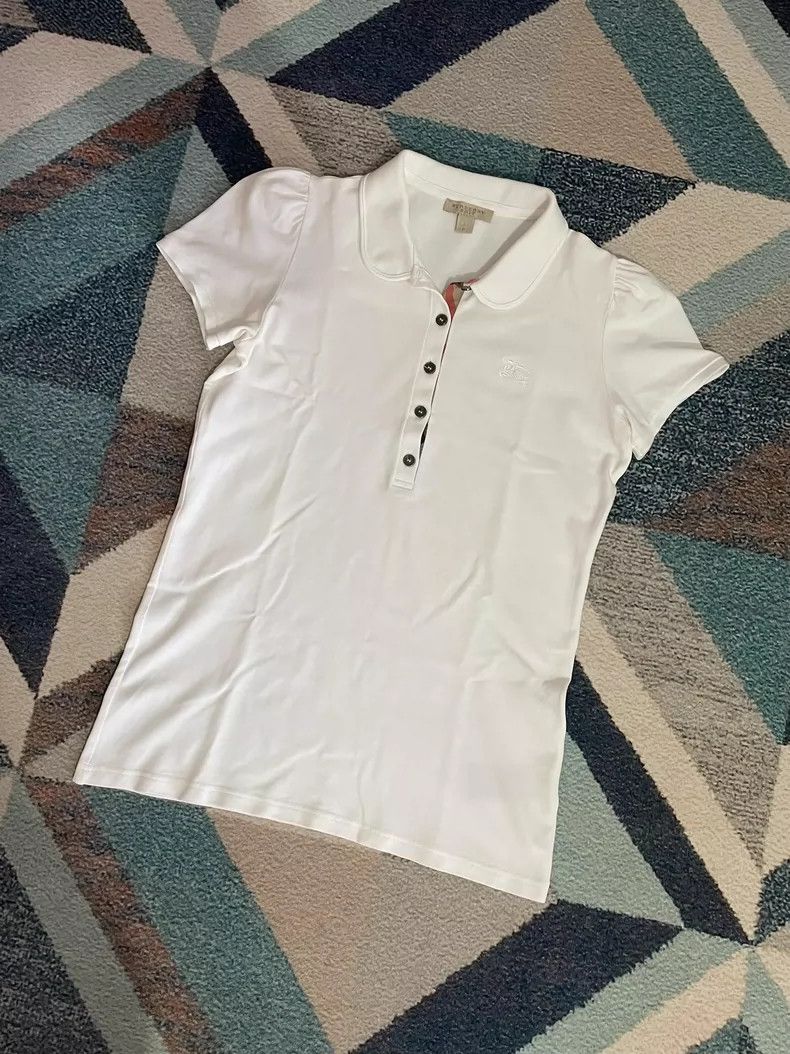 Burberry Burberry Women's Short Sleeve Polo Shirt Size S / US 4 / IT 40 - 3 Thumbnail