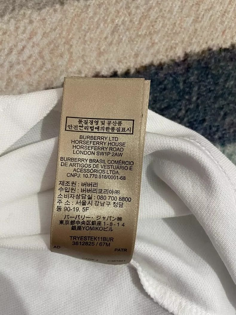Burberry Burberry Women's Short Sleeve Polo Shirt Size S / US 4 / IT 40 - 7 Thumbnail