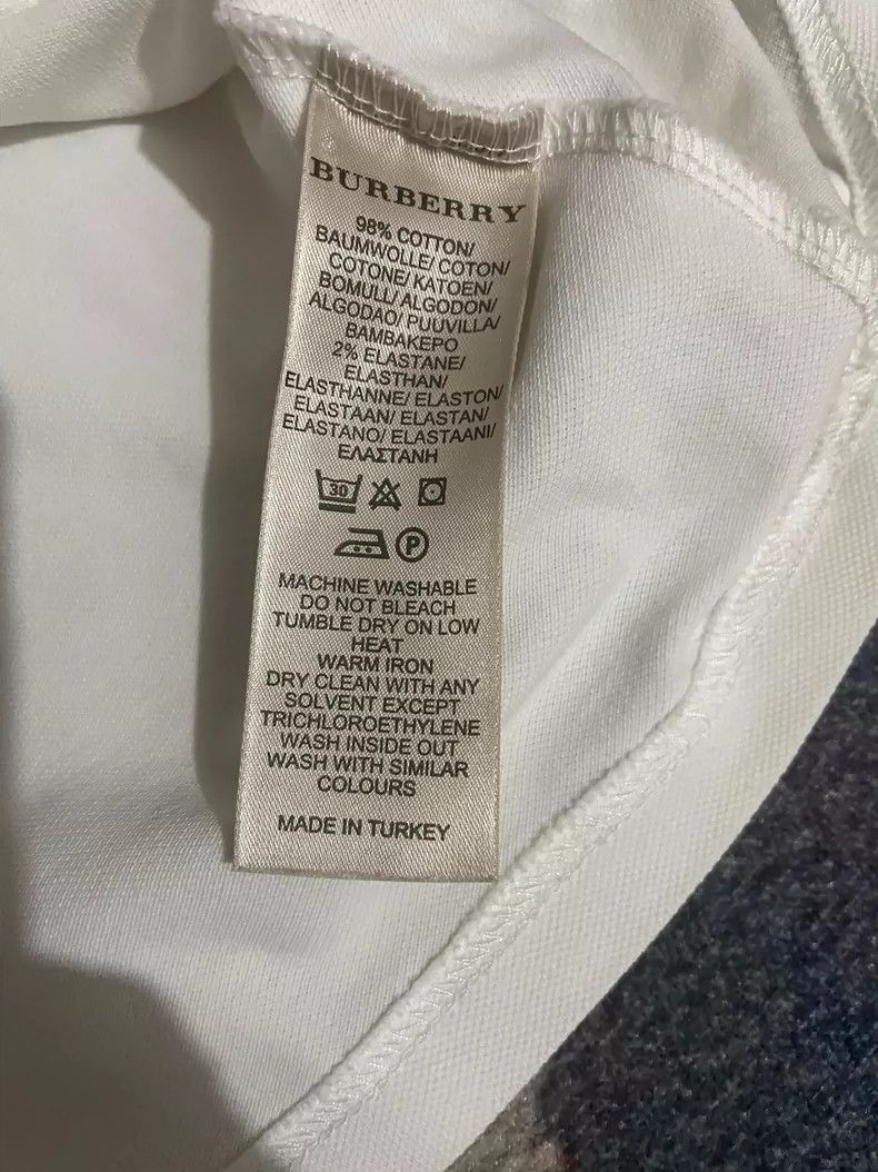 Burberry Burberry Women's Short Sleeve Polo Shirt Size M / US 6-8 / IT 42-44 - 4 Thumbnail