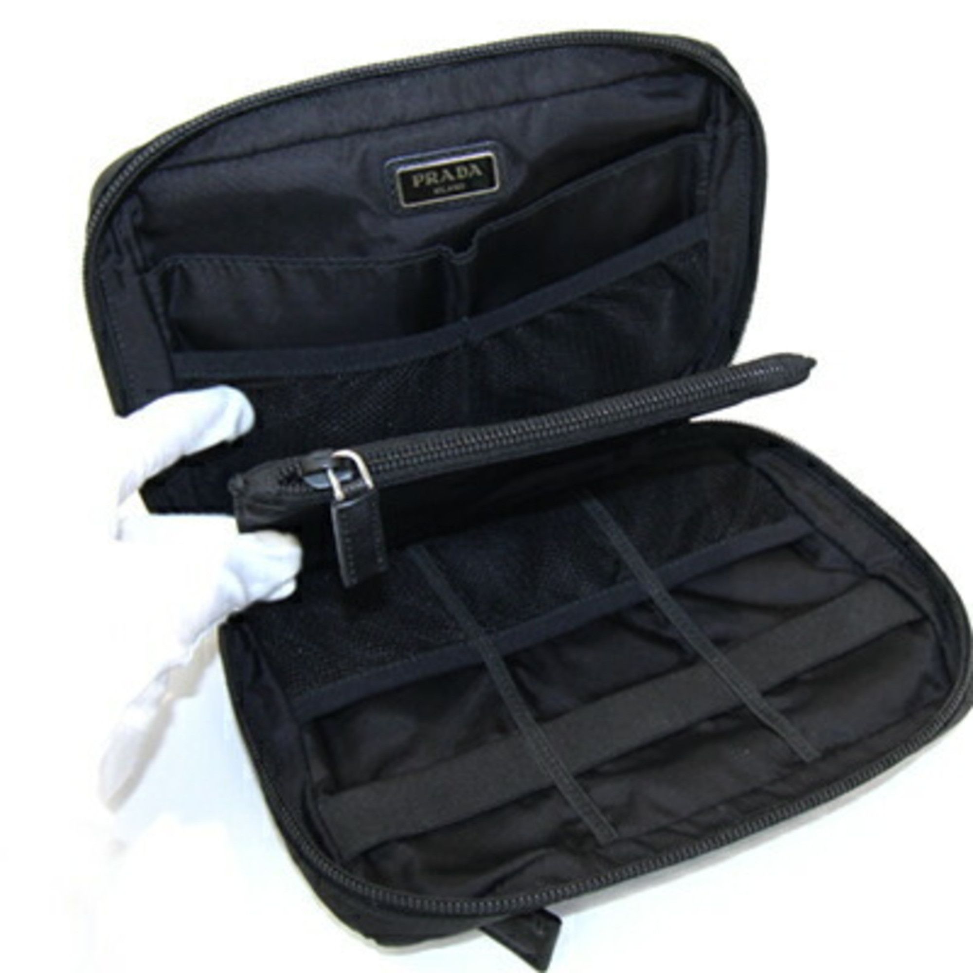 Prada Prada Re-Nylon clutch Size ONE SIZE - 7 Thumbnail