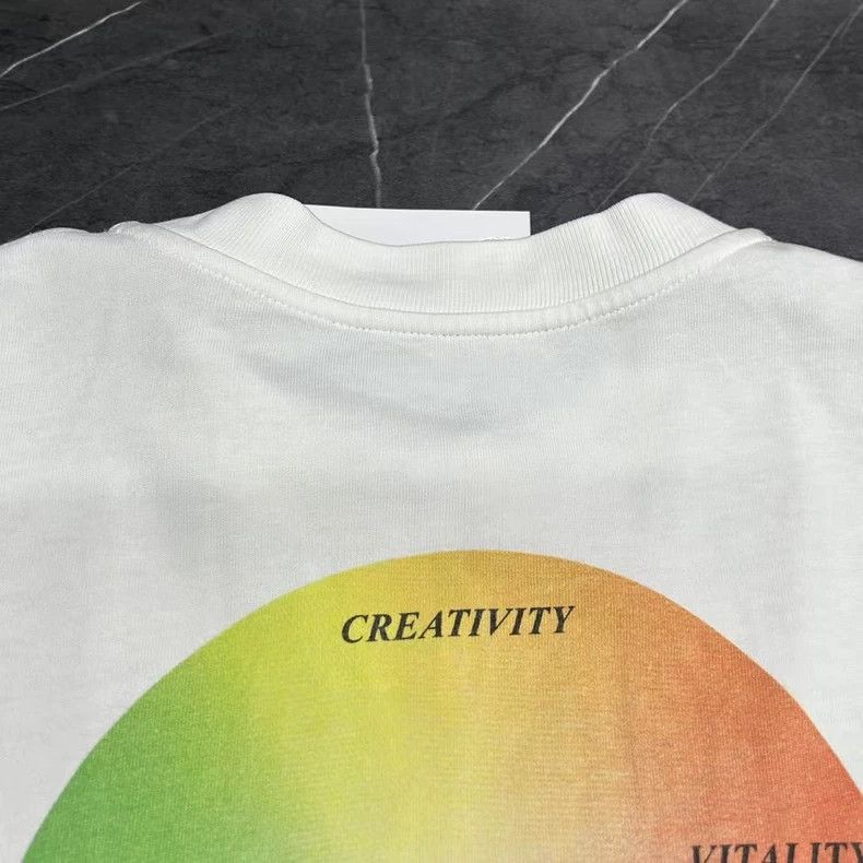Balenciaga Balenciaga Gradient Eco-Friendly Short Sleeve Top Size L / US 10 / IT 46 - 4 Thumbnail
