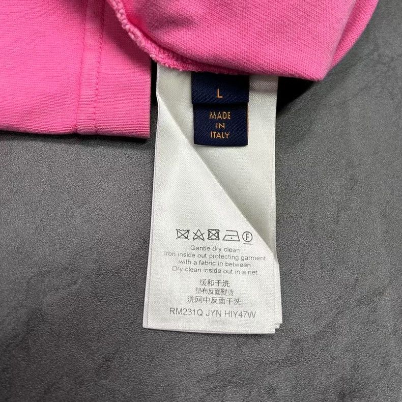 Louis Vuitton Louis Vuitton Pink Short Sleeve T-Shirt Size L Size L / US 10 / IT 46 - 7 Thumbnail