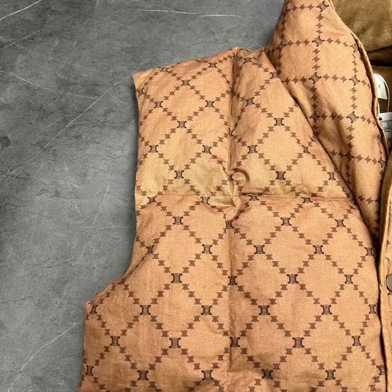 Celine Celine Monogram Quilted Cotton Vest Size XL / US 12-14 / IT 48-50 - 3 Thumbnail