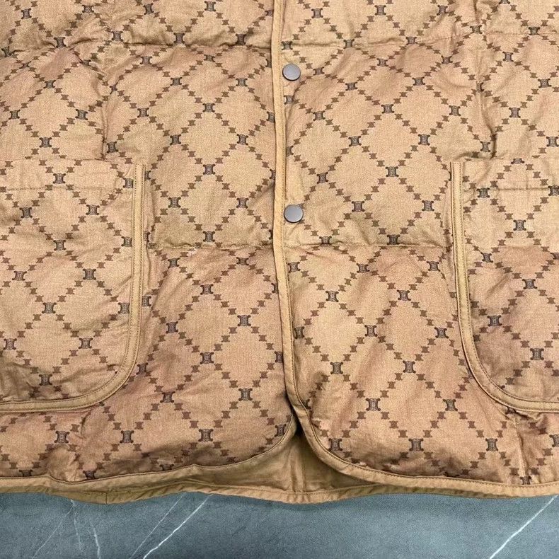 Celine Celine Monogram Quilted Cotton Vest Size XL / US 12-14 / IT 48-50 - 5 Thumbnail