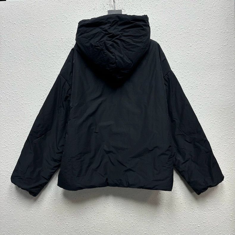 Louis Vuitton Louis Vuitton Black Nylon Cotton Jacket Size L / US 10 / IT 46 - 2 Thumbnail